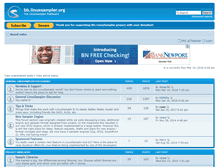 Tablet Screenshot of bb.linuxsampler.org